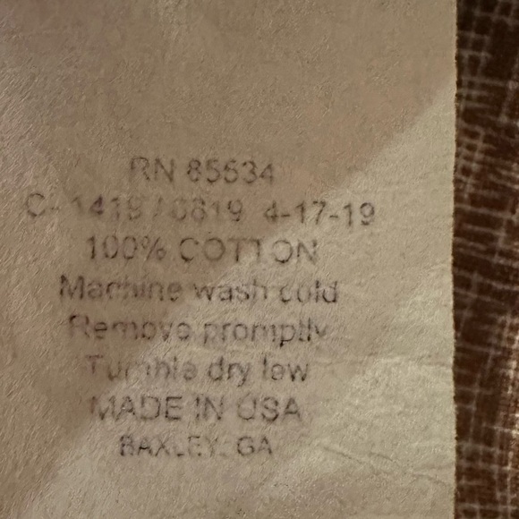 Brown Corduroy Overalls with Red Rainbow Patch - Picture 5 of 8